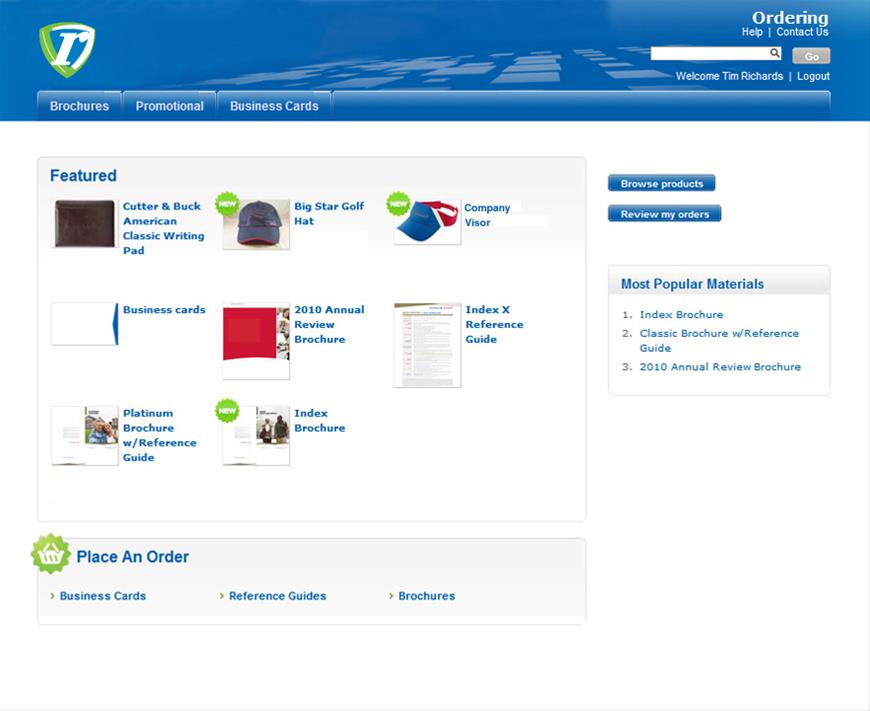 Richards Home - Dashboard